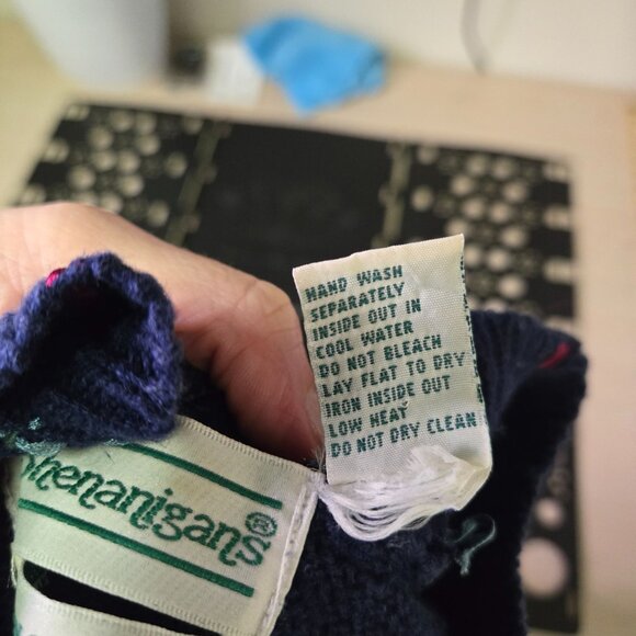 Vintage Grannycore Cottage  Embroidered Sweater S Floral Cable Knit Short Sleeve - Picture 8 of 8